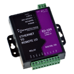 Brainboxes ED-038 Ethernet to 3 Relay + 3 Digital In