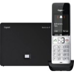 Gigaset BasicLine IP + COMFORT 500HX DECT telephone Caller ID Black, Silver