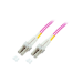 Alcasa 10m LC/LC InfiniBand/fibre optic cable Violet