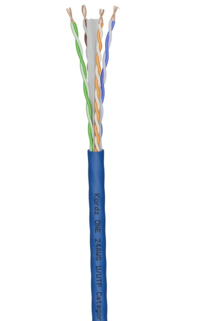Kordz K13002-305M-BL networking cable Blue Cat6 U/UTP (UTP)