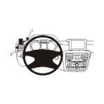 Brodit ProClip 804934 Passieve houder Mobiele telefoon/Smartphone, Draagbare mobiele computer Zwart