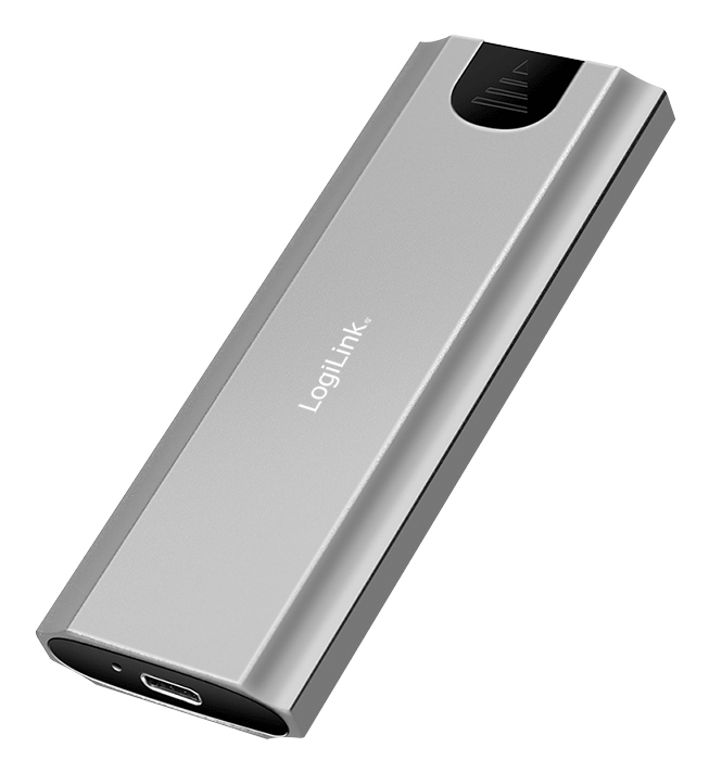 LogiLink UA0439 storage drive enclosure SSD enclosure Grey M.2