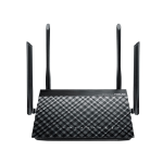 ASUS DSL-AC55U wireless router Gigabit Ethernet Dual-band (2.4 GHz / 5 GHz) Black