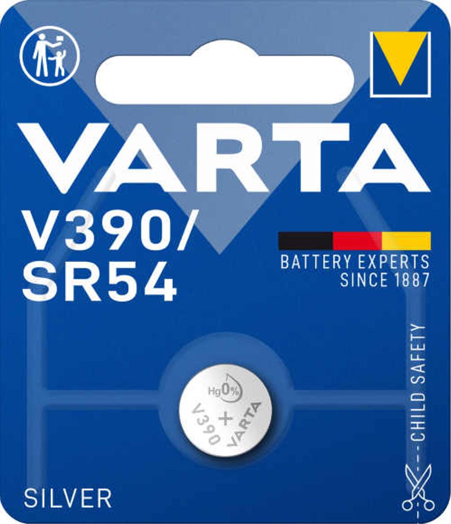 EU Product - Battery for VARTA Silver Coin button cell battery V389 / SR1130 thumbnail