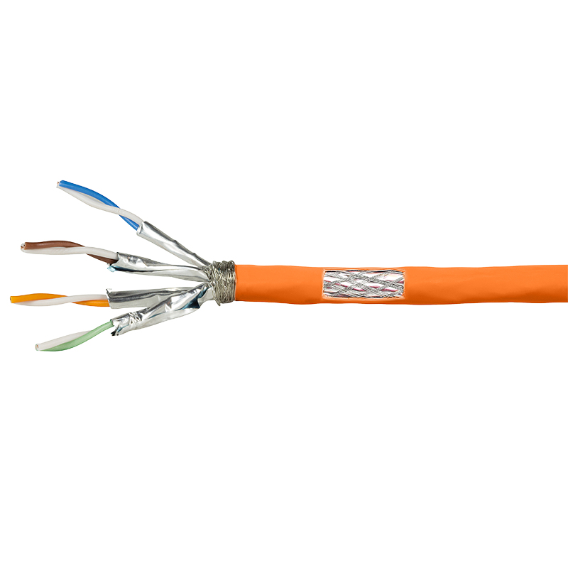 Image of LogiLink CPV0059 networking cable Orange 50 m Cat7 S/FTP (S-STP)