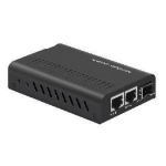 Axiom AXG102306 network media converter 1000 Mbit/s Multi-mode, Single-mode Black