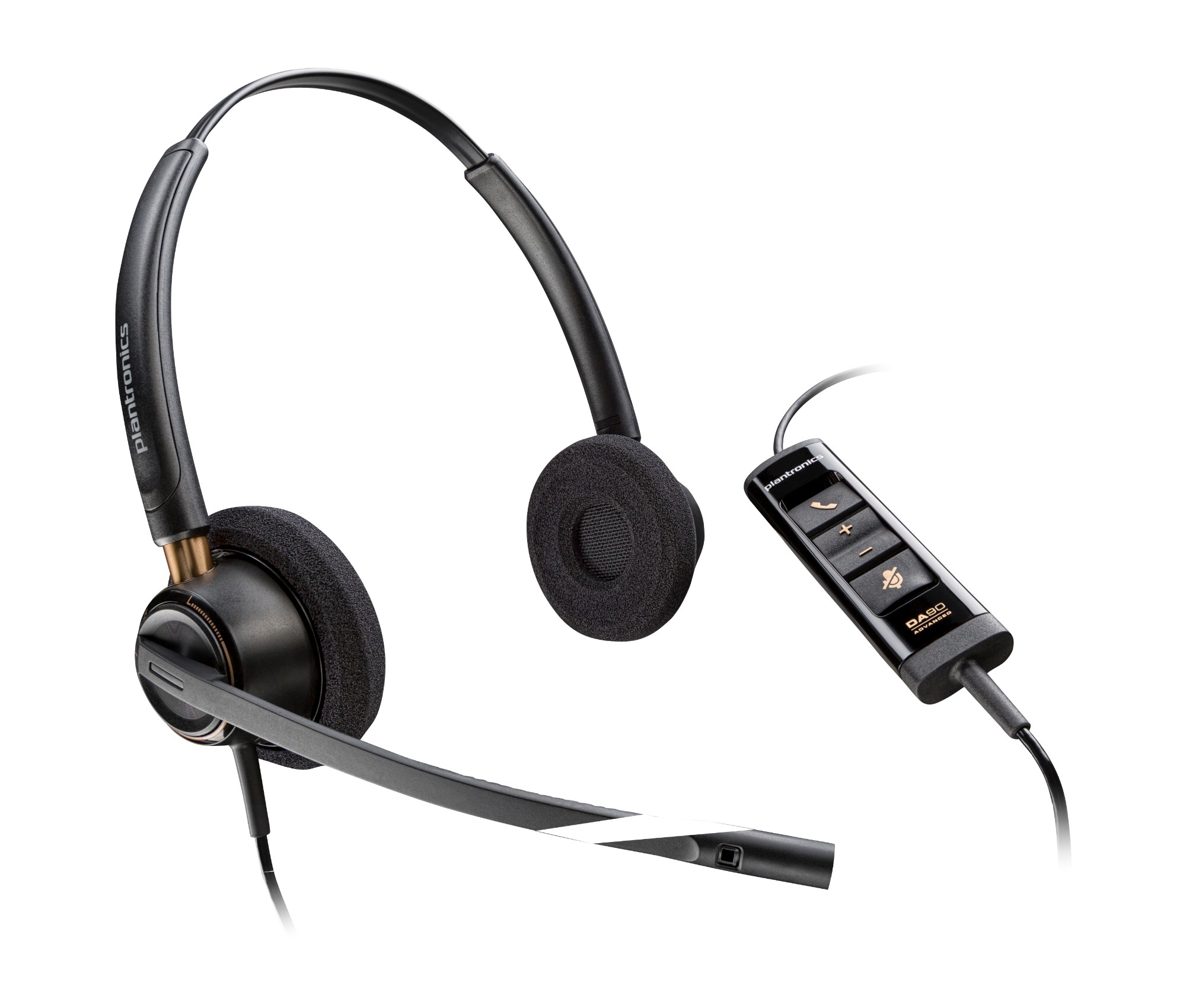 Poly EncorePro 525 Microsoft Teams Certified Stereo with USB-A Headset Poly EncorePro 525 Microsoft Teams Certified Stereo with USB-A Headset