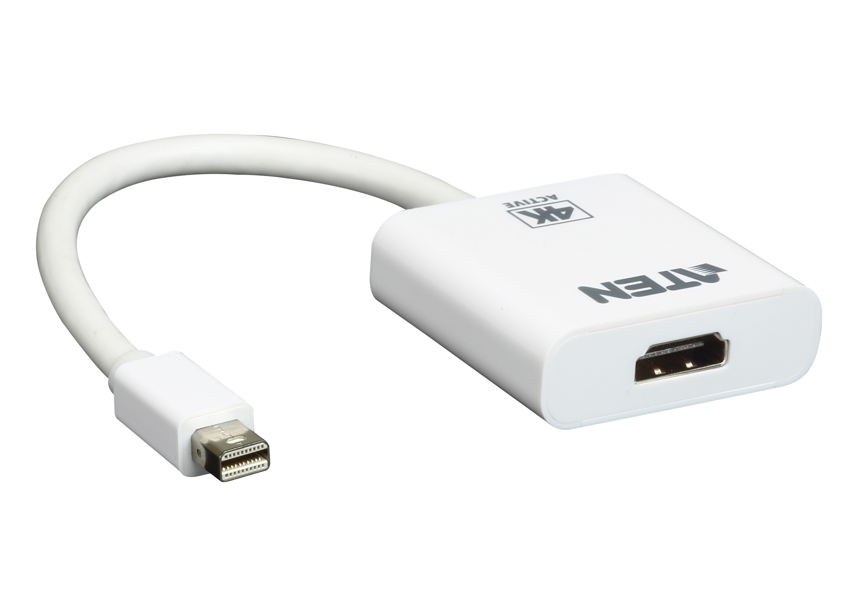 Image of ATEN VC981 video cable adapter Mini DisplayPort HDMI White