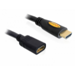 DeLOCK 1m HDMI HDMI cable HDMI Type A (Standard) Black