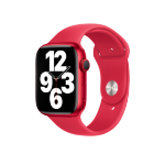 Apple 3K949ZM/A slimme draagbare accessoire Band Rood Fluorelastomeer