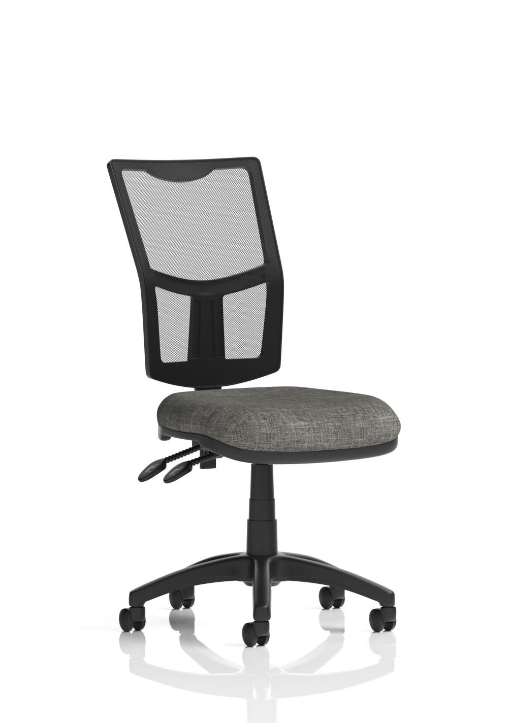 Dynamic Eclipse Plus II Lever Task Operator Chair Mesh Back Charcoal
