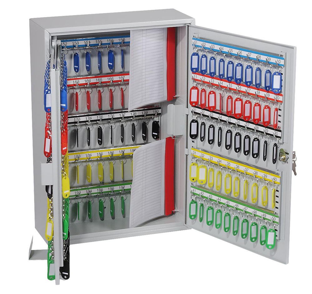 Phoenix Safe Co. KC0604K key cabinet/organizer Grey