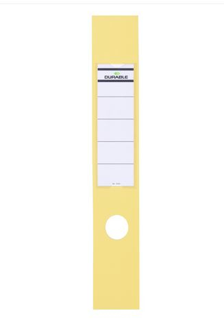Image of Durable ORDOFIX 60 mm self-adhesive label Yellow Rectangle 10 pc(s)