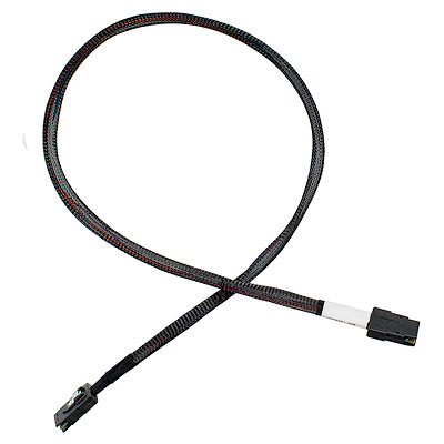 Photos - Cable (video, audio, USB) HP HPE 2m Mini-SAS Black 716191-B21 