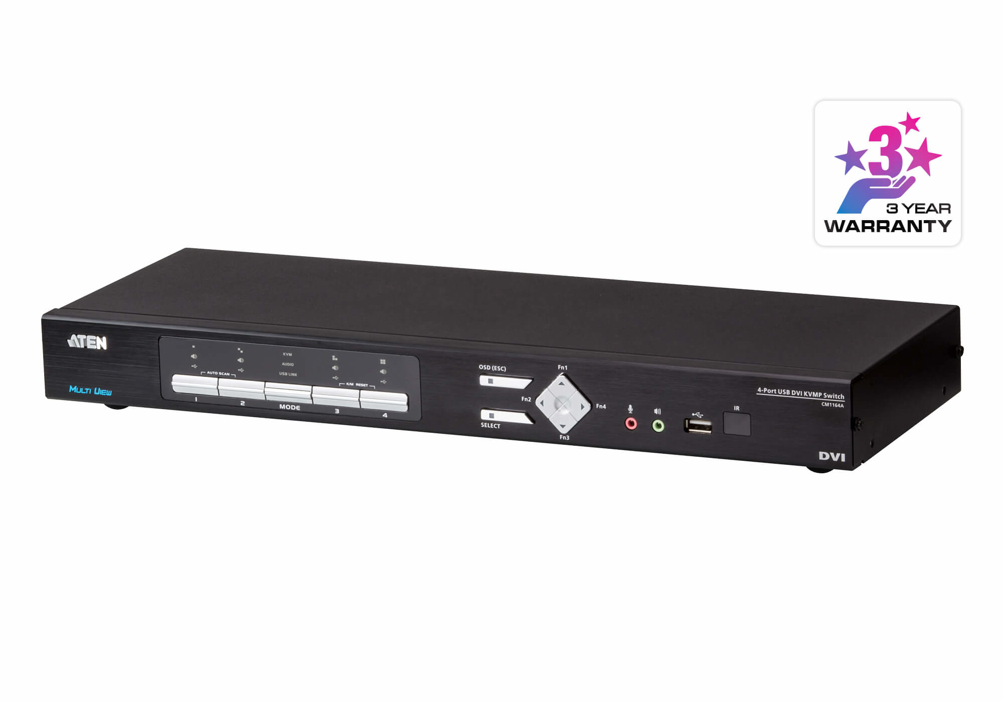 CM1164A-AT-E ATEN , 4-Port USB DVI Multi-View