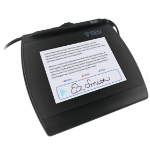 Topaz Systems T-LBK57GC-BBSB-R signature capture pad 5.7" Black LCD