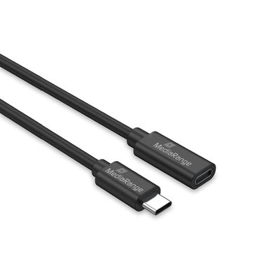 MediaRange MRCS245 USB cable USB 3.2 Gen 1 (3.1 Gen 1) 2 m USB C Black