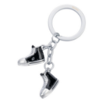 TROIKA CHUCKS Key ring Black, Silver