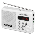 Sencor SRD 215 W radio Analog White