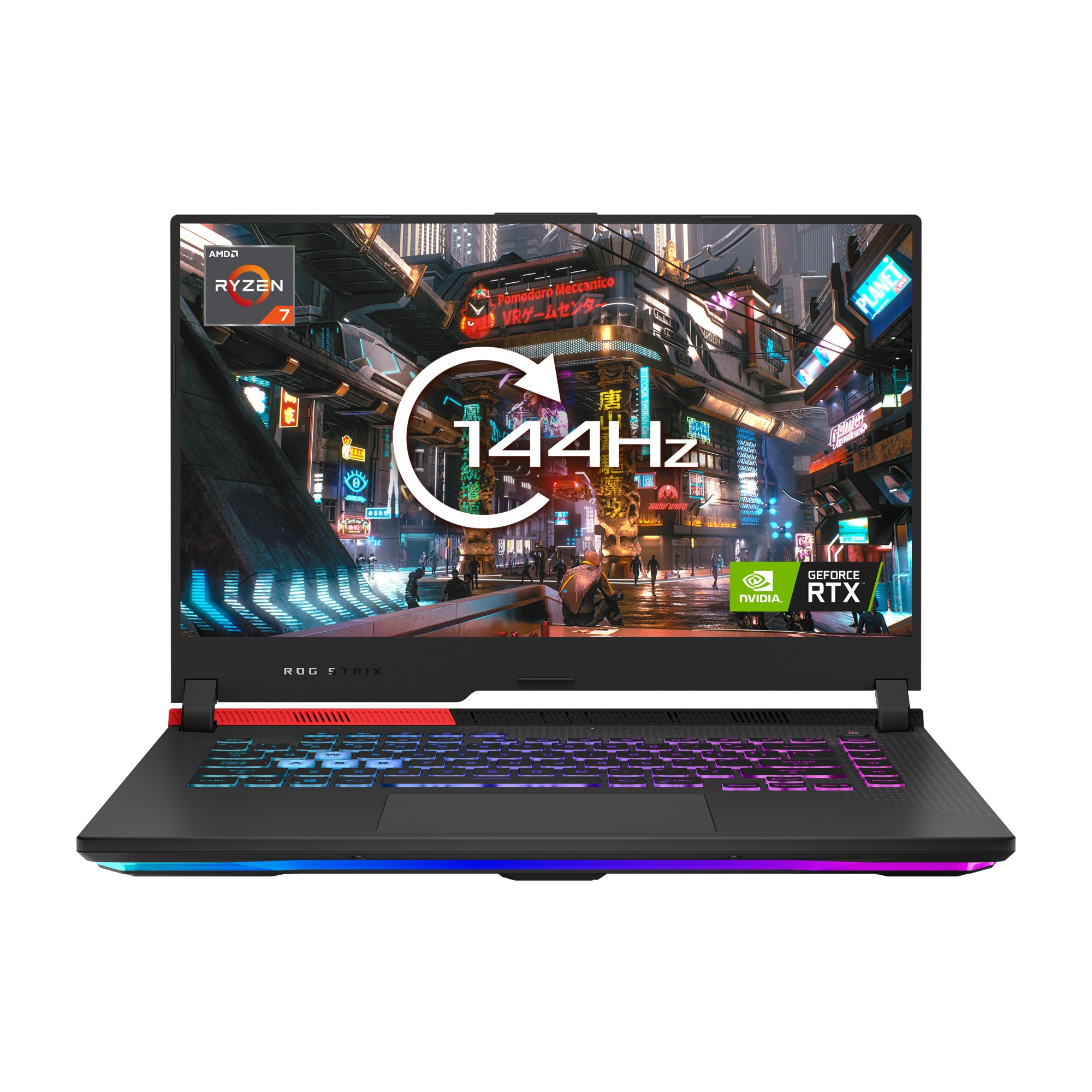 ASUS ROG Strix G15 G513 15.6-inch FHD 144Hz AMD Ryzen™ 7 4800H Processor NVIDIA® GeForce RTX™ 3050 Laptop GPU 8GB 512 SSD