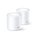 TP-Link DECOX60-2P mesh wi-fi system Dual-band (2.4 GHz / 5 GHz) Wi-Fi 6 (802.11ax) White 2 Internal