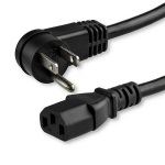 StarTech.com PXTR10115 power cable Black 181.1" (4.6 m) NEMA 5-15P C13 coupler