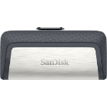 SanDisk Ultra Dual Drive USB Type-C 128 GB USB flash drive USB Type-A / USB Type-C 3.2 Gen 1 (3.1 Gen 1) Black, Silver