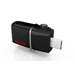 SanDisk Ultra Dual USB Drive 3.0 USB flash drive 64 GB USB Type-A / Micro-USB 3.2 Gen 1 (3.1 Gen 1) Zwart