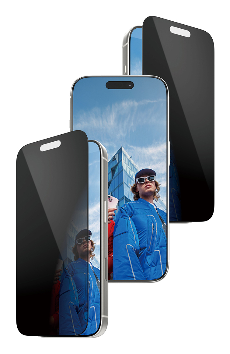 PanzerGlass Â® 2-Way Privacy Screen Protector iPhone 17 Pro | Ultra-Wide Fit w. FASTFIT IN-A-BOX