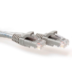ACT Grijze 2 meter U/UTP CAT6A patchkabel snagless met RJ45 connectoren