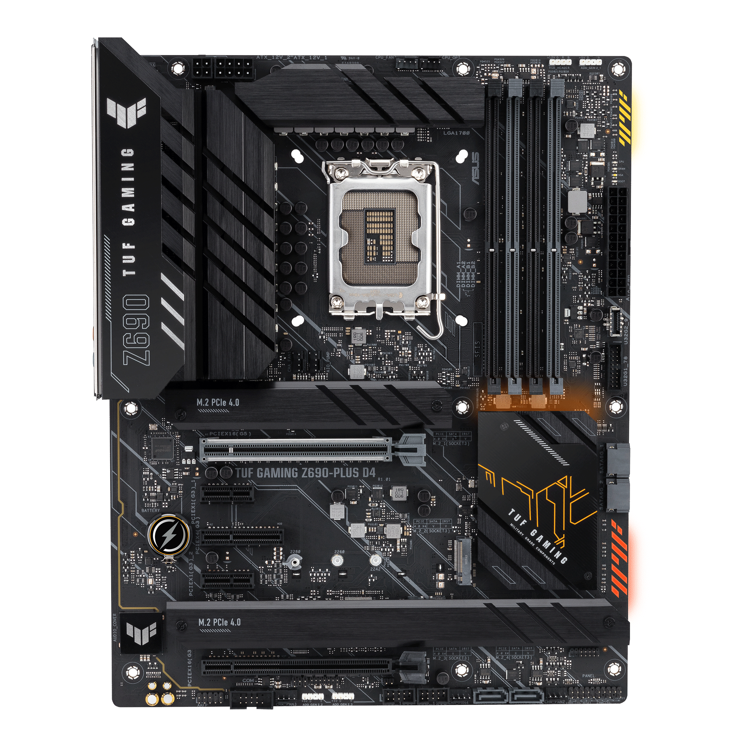 Image of ASUS TUF GAMING Z690-PLUS D4 Intel Z690 LGA 1700 ATX
