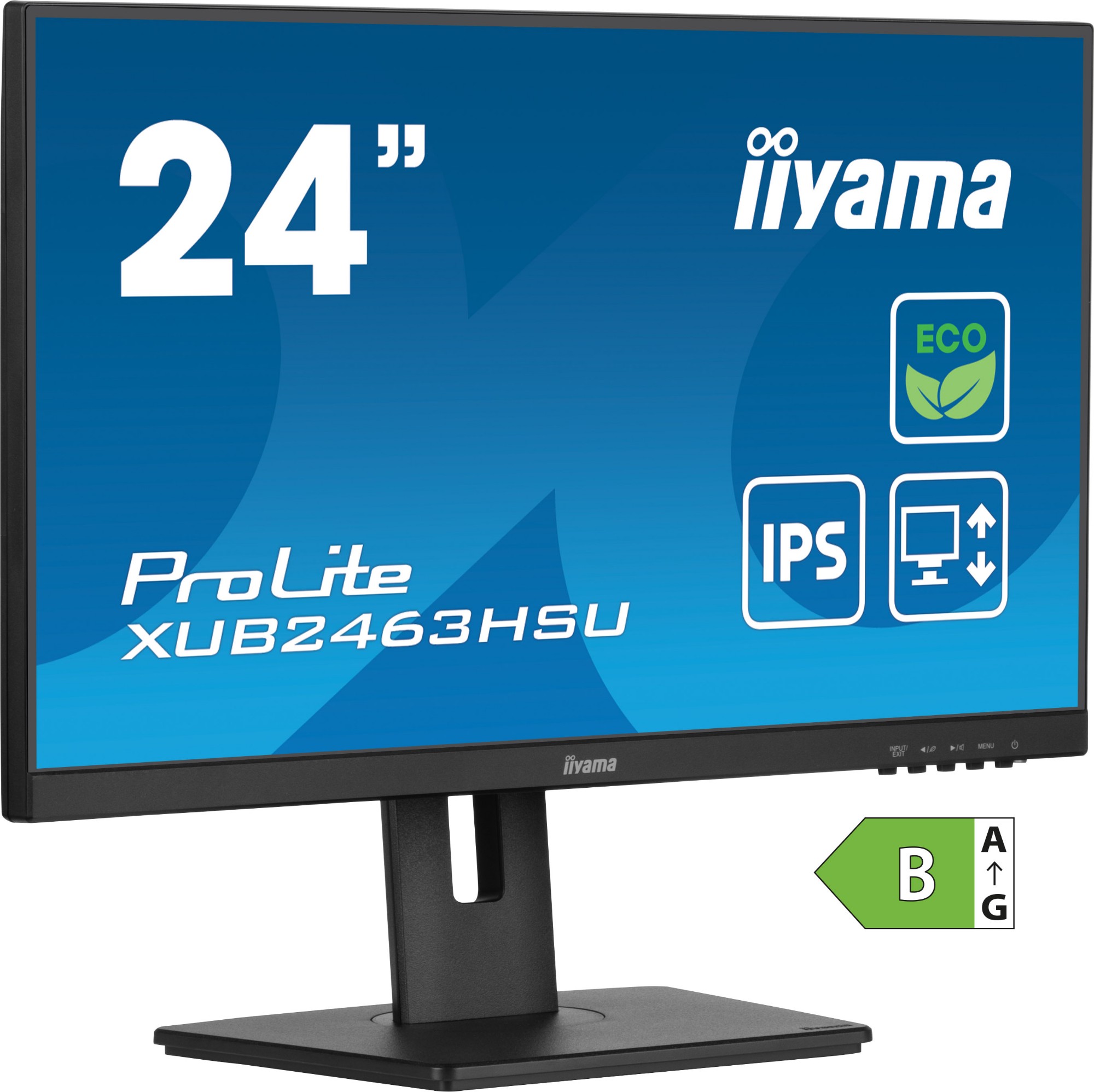 iiyama ProLite XUB2463HSU-B1 computer monitor 60.5 cm (23.8") 192