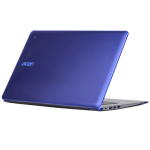 iPearl MCOVERAC1431BLU laptop case 14" Hardshell case Blue, Translucent