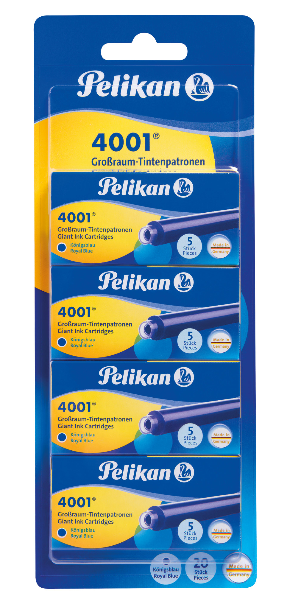 Image of Pelikan 330894 pen refill Blue 20 pc(s)