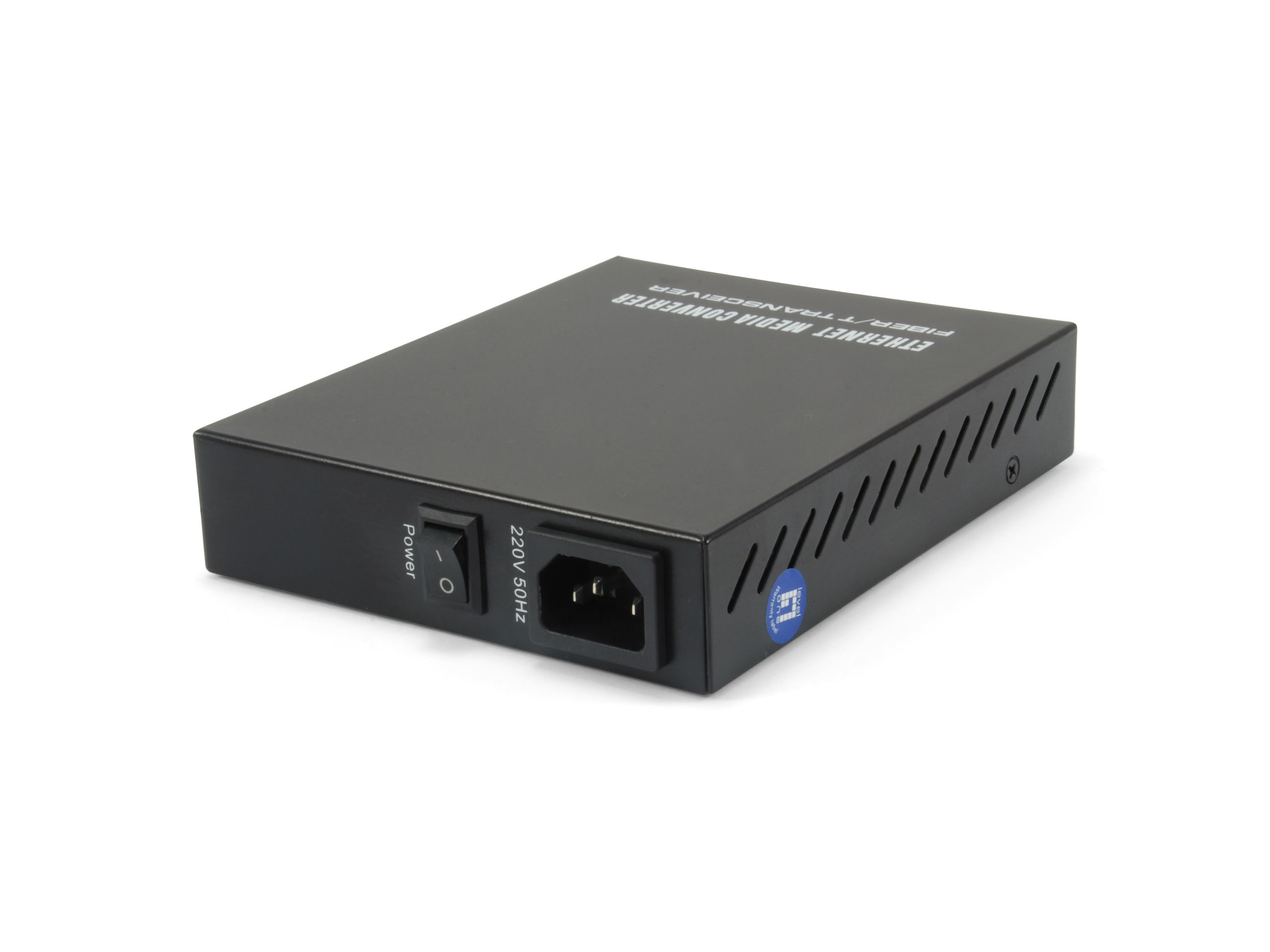 Image of LevelOne RJ45 to SC Managed Gigabit Media Converter, Multi-Mode Fiber