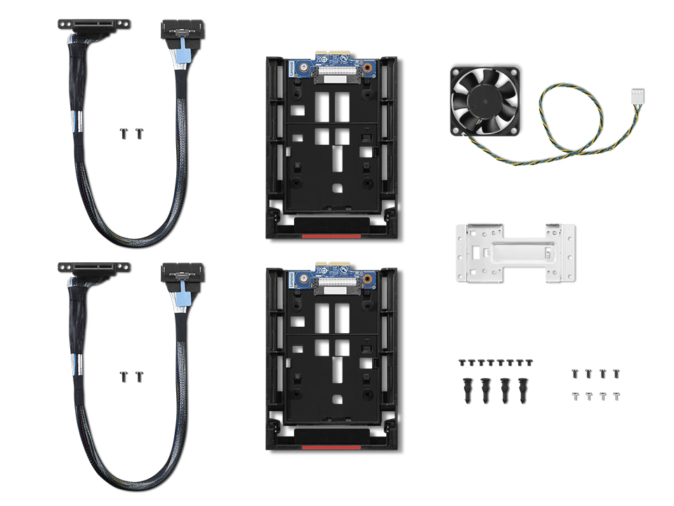 Lenovo 4XF1R31363 mounting kit Black