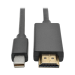 Tripp Lite P586-003-HDMI video cable adapter 35.4" (0.9 m) Mini DisplayPort Black