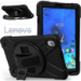 JLC Lenovo Tab M8 FHD 2020 Wolverine Case with Screen - Black