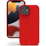 JLC iPhone 12/12 Pro Matte Silicone Case - Red