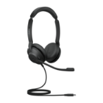 Jabra 23189-999-879 headphones/headset Wired Head-band Office/Call center USB Type-C Black