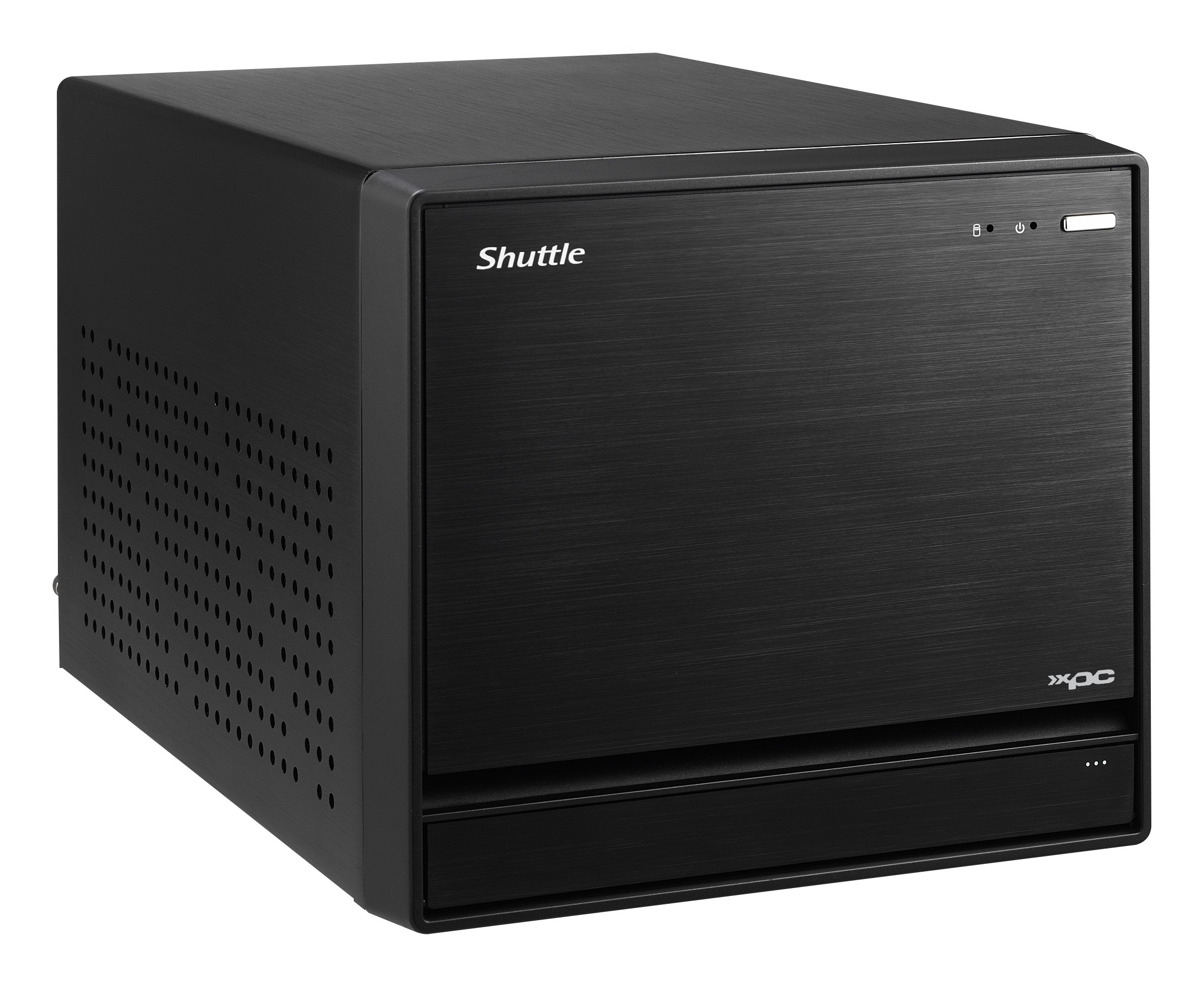 Image of Shuttle XPC cube Barebone SH570R8 - S1200, Intel H570, 1x PCIe...