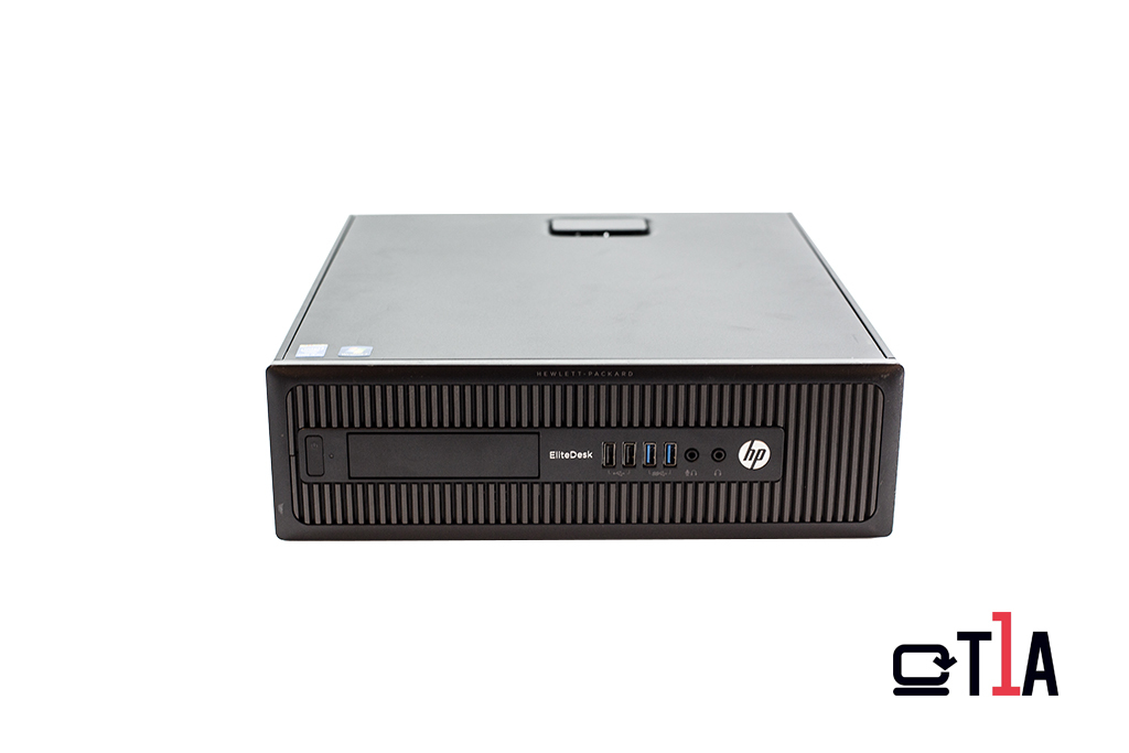HP EliteDesk 800 G1 SFF Grade T1A Intel® Core™ i5 i5-4570 8 GB DDR3-SDRAM 240 GB SSD Windows 10 Pro PC Black