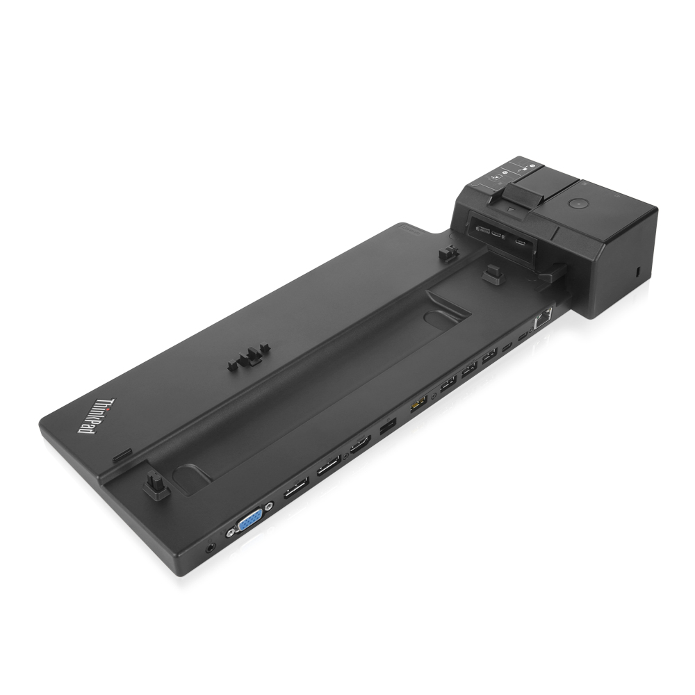 Image of Lenovo 40AJ0135US laptop dock/port replicator Docking Black