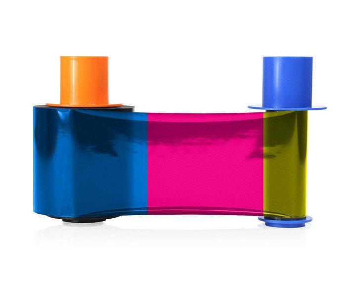 Image of HID Identity Fargo DTC4500 YMCKO Full Colour Printer Ribbon,...