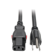 Tripp Lite P007-L06 power cable Black 70.9" (1.8 m) NEMA 5-15P IEC C13