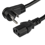 StarTech.com PXTR1016 power cable Black 70.9" (1.8 m) NEMA 5-15P C13 coupler