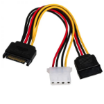 Akyga AK-CA-32 SATA cable 0.15 m Black, Red, Yellow