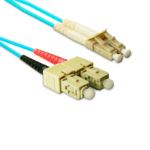 eNet Components SCLC-10G-12M-ENC InfiniBand/fibre optic cable 472.4" (12 m) SC LC Aqua color