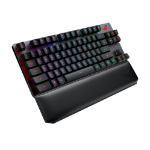 ASUS X807 STRIX SCOPE RX TKL WL D/RD/US/PBT keyboard Gaming USB + RF Wireless + Bluetooth QWERTY US English Black