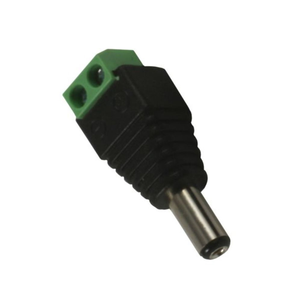 Image of Synergy 21 S21-LED-000219 wire connector DC/2.1 x 5.5 mm Black, Green